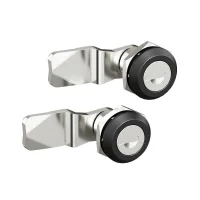 Комплект поворотных замков с личинкой под уникальный ключ для навесных корпусов ключи в комплекте (уп.2шт) DKC R5CE229N