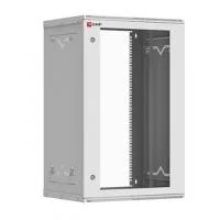 Шкаф телекоммуникационный Astra A 18U 600х450 настенный разборный дверь стекло PROxima EKF ITB18G450D