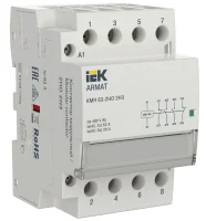 Контактор модульный KMR 63А 230В AC 2НО 2НЗ ARMAT IEK AR-KMR10-063-22-230