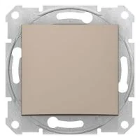 Выключатель 1-кл. СП Sedna 10А IP20 (сх. 1) 250В механизм титан SchE SDN0100168