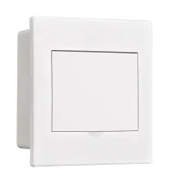 Корпус встраиваемый дв. 1 ряд 6 мод. IP41 ЩРВ-П пласт. бел.DEKraft 31081DEK
