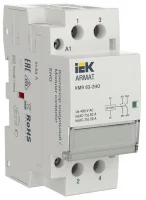 Контактор модульный KMR 63А 24В AC/DC 2НО ARMAT IEK AR-KMR20-063-20-024