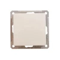 Переключатель проходной 1-кл. СП W59 Aqua IP44 10AX механизм сл. кость SE VS610-156B-2-86