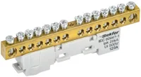 Шина L "фаза" неизол. на универс. держ. 8х12-14-Ср TEKFOR IEK TF-NN20-14-DL-K03