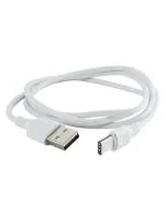Дата-кабель, ДК 5, USB - USB Type-C, 1 м, белый, TDM