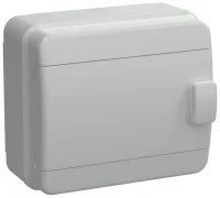 Корпус пластиковый КМПн-8 IP65 сер. непрозр. дверь TEKFOR IEK TF5-KP73-N-08-65-K03-K03