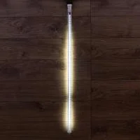 Гирлянда "Сосулька" светодиод. 1м 120LED 8Вт IP44 e27 220В бел. NEON-NIGHT 256-163