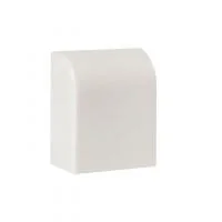 Заглушка 20х10 бел. Plast PROxima (уп.4шт) EKF ecw-20-10x4
