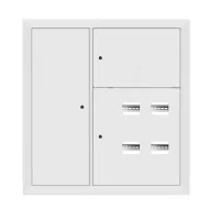 Щит этажный 4кв. слаботочка слева RAL9003 (1000х950х160) PROxima EKF mb29-v-4z-ral9003