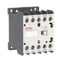 Миниконтактор YON DMC009 9A 4кВт AC3 3P кат. 24В DC 1НО YON DMC009-3C10D024