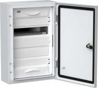 Корпус металлический ЩРн-24 (1х24) 460х310х140 IP54 бел. (одна дверь) TITAN 5 IEK TI5-50-N-024-54