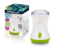 Кофемолка электрич. ELX-CG01-C34 130Вт 220-240В 85г бел./салат. Ergolux 13977