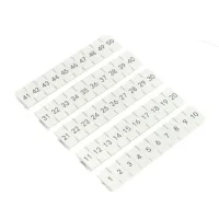 Маркировка для клемм 2.5 UT 1-50 (уп.100шт) EKF scr-ut-mrk-2.5-1-50