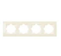 Рамка 4-м Cosmo крем. ABB 612-010300-228