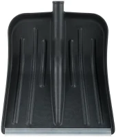 Лопата для уборки снега малая 360х400мм без черенка пластик. 68098