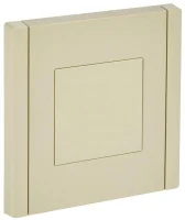 Заглушка с суппортом FORTE&PIANO FP441 ваниль IEK FP-PL10-K10