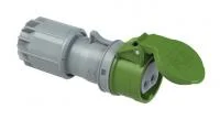 282-3v PCE Розетка кабельная 16А/24-42V/2Р/IP44, никелированные контакты