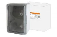 Бокс пластиковый ЩМП-0-7, прозр., крышка ABS, IP65, -45 до +75 С, навесной, (600x400x200) TDM