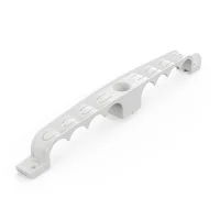 Держатель труб d20мм для прямого монтажа двусторон. на 8 мест сер. (уп.20шт) Промрукав PR13.03293