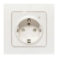 Розетка 1-м Стокгольм 16А Умная бел. Zigbee Сonnect EKF RCS-ST16-WD-ZB