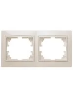 Рамка 2-м СП Plano 1-502-02 гор. сл. кость Intro Б0027626