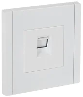 Розетка компьютерная RJ45 кат.6 FORTE&PIANO FP231 бел. IEK FP-K10-2-K01