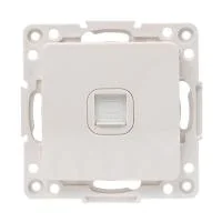Розетка компьютерная 1-м Стокгольм RJ45 механизм бел. PROxima EKF EYK01-035-10