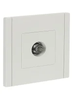 Розетка TV оконечная FORTE&PIANO FP228 бел. IEK FP-A10-O-K01