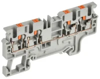 Колодка клеммная CP-MC 4 вывода 2.5кв.мм сер. IEK YCT22-00-4-K03-002