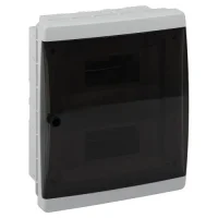 Корпус встраиваемый COMFORT ЩРВ-П-24 IP40 пластик. прозр. крышка бел. Эра Б0067230