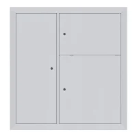 Щит этажный до 8кв. без окна слаботочка слева (1000х950х150) Basic EKF mb28-v-boz