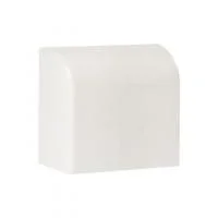 Заглушка 40х25 бел. Plast PROxima (уп.4шт) EKF ecw-40-25x4