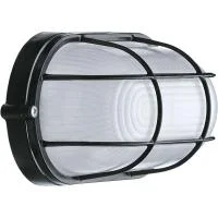 Светильник ЛОН 94 808 NBL-O2-60-E27/BL 1х60Вт E27 IP54 (аналог НПБ 1402 черн. овал с решеткой 60Вт) Navigator 94808