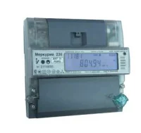 Счетчик Меркурий 236 ART-03 PQRS 3ф 5-10А класс точн. 0.5S/1.0 многотариф. оптопорт RS-485 на DIN-рейку ЖКИ Моск. вр. Инкотекс М0000044714