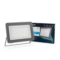 Прожектор светодиодный Qplus 100Вт 6500К 8500лм IP65 графит. сер. 1/4 Gauss 690511100