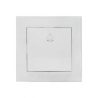 Кнопка звонка 1-кл. СП Валенсия 10А IP20 бел. PROxima EKF EWV10-026-10