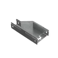 Переходник для лотка левый 50х50-100 сталь 1мм "ПЛЮС" PDplus50-50-100-L КМ PL0691