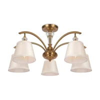 Светильник Zingy 40Вт E14х5 IP20 подвесной Freya FR5267PL-05BS
