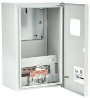 Корпус металлический SIMPLE ЩУРн 1/9 зо-1 76 УХЛЗ IP31 (400х250х175) (63) ЭРА Б0041680