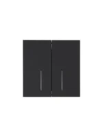 Выключатель 2-кл. с индик. СП ZIMA IP20 10А безвинт. зажим черн. бархат LEZARD 704-4288-112QC