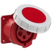 3252-6 PCE Розетка встраиваемая 32А/400V/3P+N+E/IP67, фланец 75x75