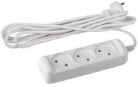 Удлинитель 3х10м без заземл. 10А IP20 U-3-10m-2х1 ПВС 2х1 Эра Б0028358