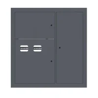 Щит этажный 2кв. RAL7016 (1000х950х150) PROxima EKF mb29-v-2-ral7016