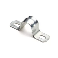 Скоба крепежная двухлапковая d21-22мм метал. (уп.100шт) EKF sm-2-21-22