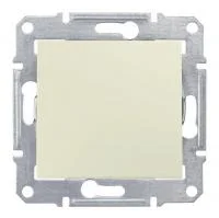 Выключатель 1-кл. СП Sedna 10А IP44 (сх. 1) 250В механизм беж. SchE SDN0100347