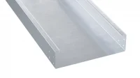 Лоток листовой неперфорированный 80х600 L3000 2мм нерж. сталь AISI 304 DKC INH860C
