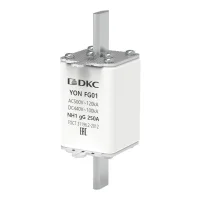 Предохранитель YON ножевого типа FG1 с одинарной индикацией 250А DKC 1FG01-0250