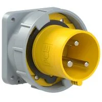 633-4 PCE Вилка встраиваемая 63А/110V/1P+N+E/IP67