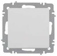 Выключатель Intro Accent 6-101-01 10А-250В IP20 СУ AL/CU бел. Intro Б0063469