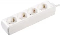 Удлинитель 4х1.5м 16А IP20 У04 2P+PE 250В 3х1 IEK WYP10-16-04-01-Z-17